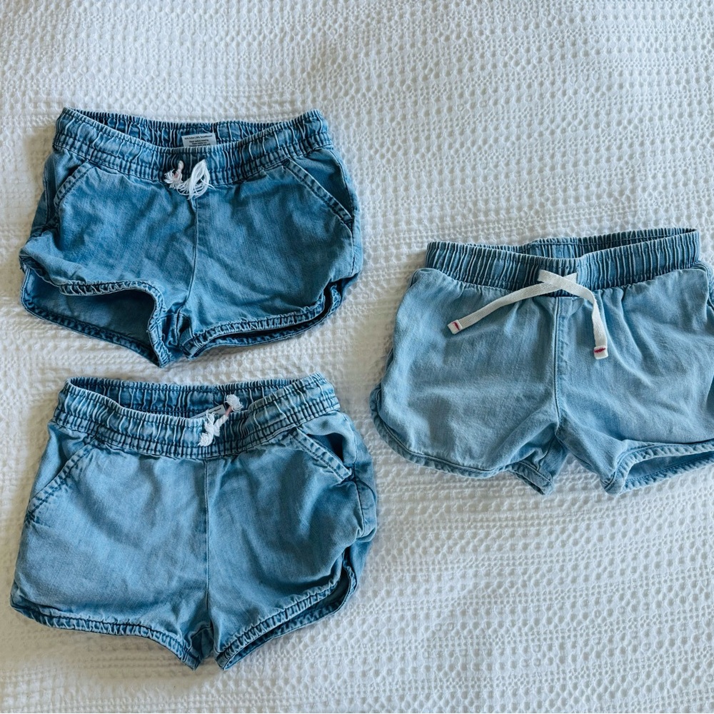 EUC 4T Chambray Shorts Bundle